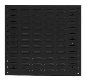 Louvre panel horizontal. WxDxH: 525x19x457mm. Bott Louvre Panels | Small Parts Storage | Wall Mounted Container Storage